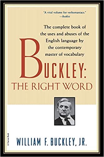 Buckley: The Right Word (Harvest Book) indir