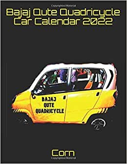 Bajaj Qute Quadricycle Car Calendar 2022