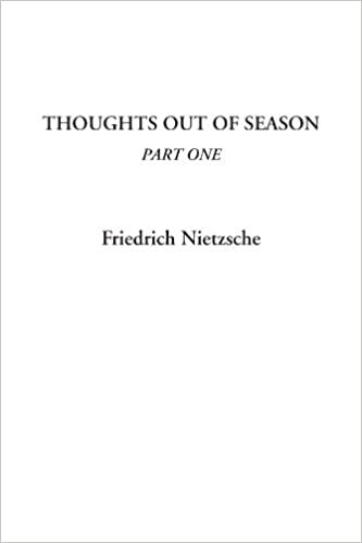 Thoughts out of Season, Part One: pt.1