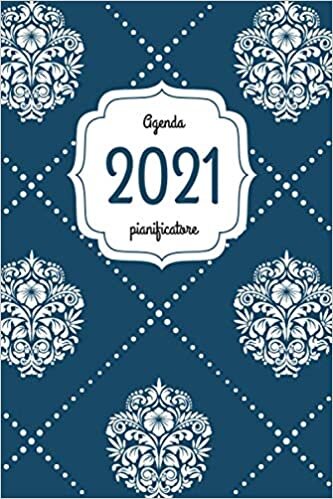 Agenda 2021 pianificatore: Agenda pianificatore 2021. 2 pagine a settimana. Calendario 2020-2021-2022. Da gennaio a dicembre 2021. 114 pagine Vintage