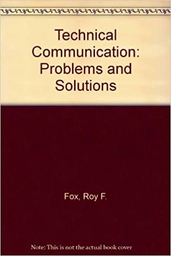 Technical Communication: Problems and Solutions indir