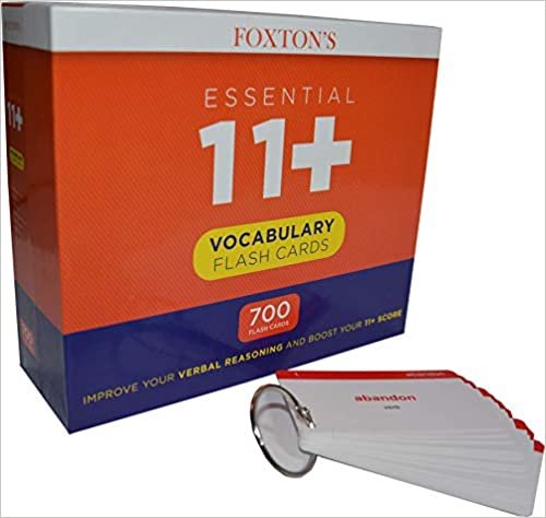 Harris, M: Foxton's 700 Vocabulary Flash Cards for the 11 Pl (Foxtons 11 Plus)