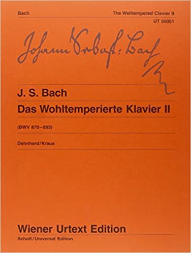 The Well Tempered Clavier II, BWV 870-893