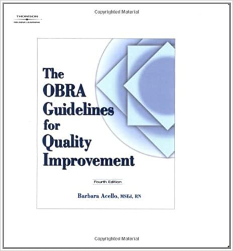 The Obra Guidelines for Quality Improvement