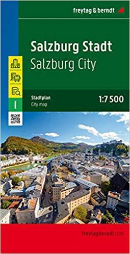 Salzburg Map (Maps & Atlases): Stadskaart 1:7 500 / 1:15 000 indir