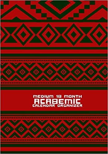 Medium 18 Month Academic Calendar Organizer: Simple Easy To Use Undated Academic Daily Weekly Monthly and Year Calendar Planner Organizer and Lesson ... pages. (Academic Session scheduler, Band 4)