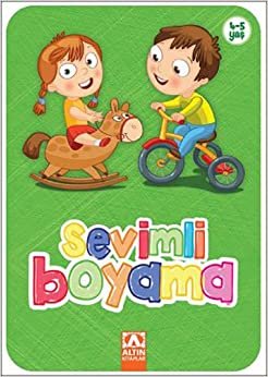 Sevimli Boyama - Yeşil: 4-5 Yaş