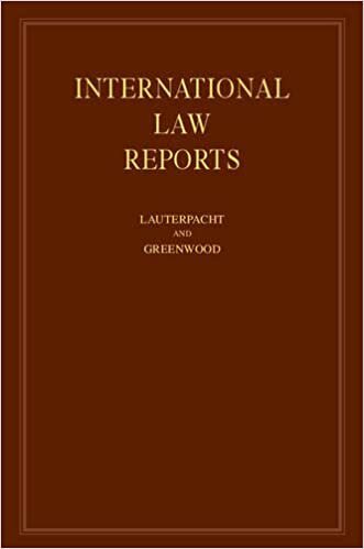 International Law Reports 160 Volume Hardback Set: International Law Reports: Volume 118