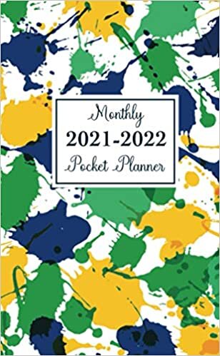 2021-2022 Monthly Pocket Planner: Two Year Pocket Planner with Holiday, 2-Year Small Calendar, 24 Months Agenda Schedule Organizer, Appointment Book Purse Size 4x6.5 Mini