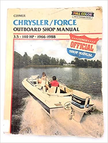 Chrysler/Force Outboard Shop Manual: 3.5-140 Hp, 1966-1988 indir