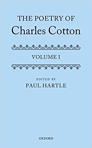 Hartle, P: Poetry of Charles Cotton