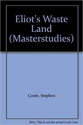Eliot's "Waste Land" (Masterstudies S.) indir