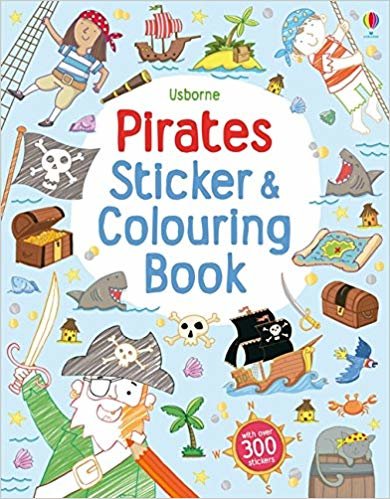 Pirates Sticker and Coluring Book