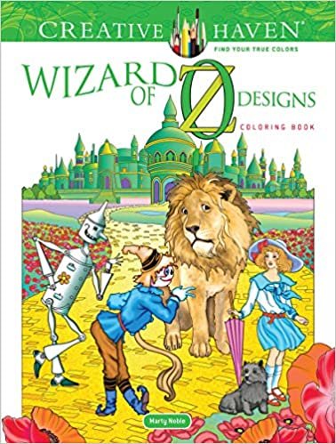 Creative Haven Wizard of Oz Designs Coloring Book (Adult Coloring) (Creative Haven Coloring Books) indir