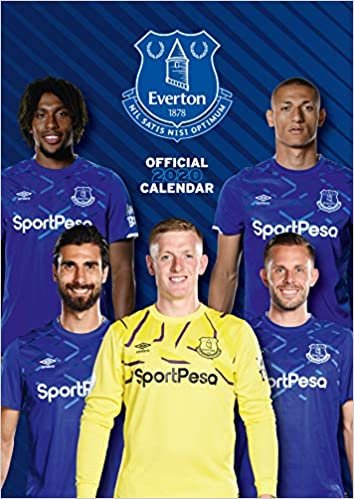 Everton FC 2020 Calendar - Official A3 Wall Format Calendar