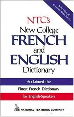 Ntc's New College French and English Dictionary (Language - French)