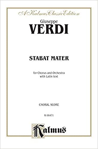 Stabat Mater: Satb (Orch.) (Latin Language Edition) (Kalmus Edition)