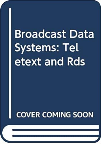 Broadcast Data Systems: Teletext and Rds: Teletext and Radio Data