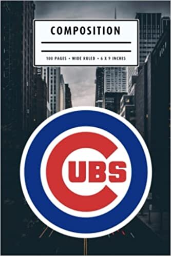 Day Planner Composition Notebook : Chicago Cubs Notebook | Christmas, Thankgiving Gift Ideas | Baseball Notebook #15