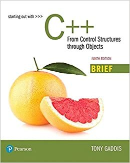 Starting Out with C++: From Control Structures Through Objects, Brief Version Plus Mylab Programming with Pearson Etext -- Access Card Package