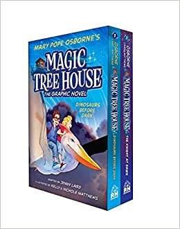 Magic Tree House Graphic Novels 1-2 Boxed Set: Dinosaurs Before Dark / the Knight at Dawn (Magic Tree House (R)) indir