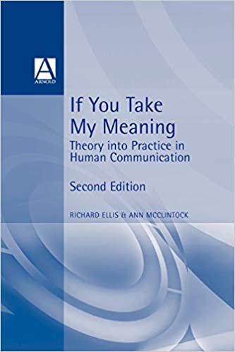 If You Take My Meaning: Theory into Practice in Human Communication: 13