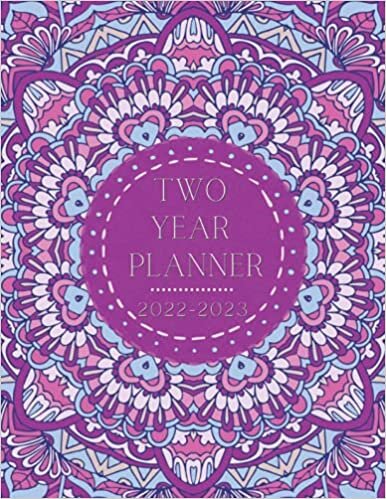 Two Year Planner 2022 - 2023: Weekly Monthly Planner 8.5x11 inch Two year 2022 and 2023- Large pages for Planners to Note, Scheduling, Organizing