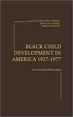 Black Child Development in America 1927-1977: An Annotated Bibliography