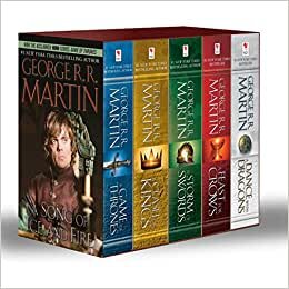 Song of Ice and Fire Set: A Game of Thrones / A Clash of Kings / A Storm of Swords / A Feast for Cro indir