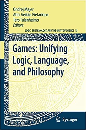 Games: Unifying Logic, Language, and Philosophy (Logic, Epistemology, and the Unity of Science)