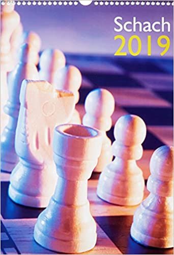 Wandkalender Schach 2019 A3