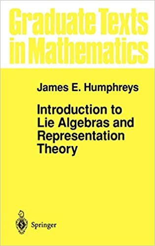 Introduction to Lie Algebras and Representation Theory: v. 9 (Graduate Texts in Mathematics)