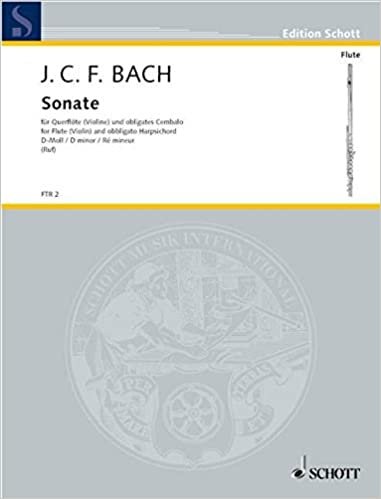 Sonate d-Moll: Flöte (Violine) und obligates Cembalo (Klavier). (Edition Schott) indir