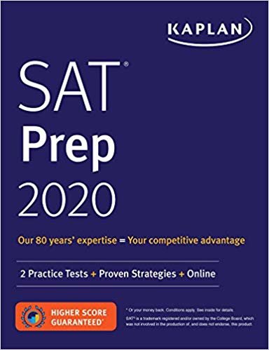 SAT Prep 2020: 2 Practice Tests + Proven Strategies + Online
