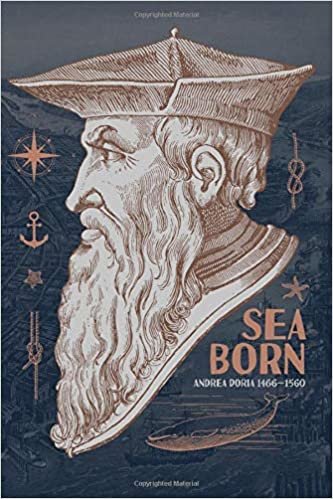 Sea Born #2: Vintage Nautical Journal Notebook to write in 6x9" - 150 lined pages