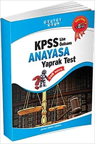 Akıllı Adam KPSS Lise Önlisans Anayasa Yaprak Test indir