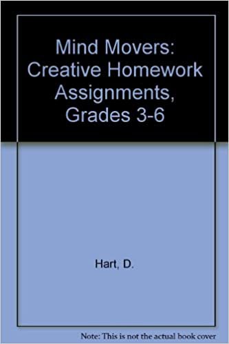 Mind Movers: Creative Homework Assignments Grades 3-6