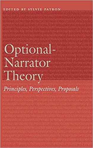 Optional-narrator Theory: Principles, Perspectives, Proposals (Frontiers of Narrative)