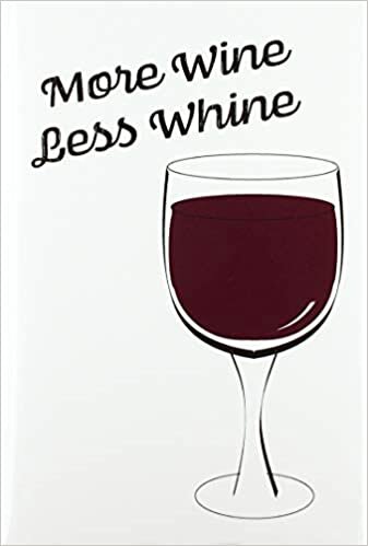 Wine About It - Blank Lined Notebook