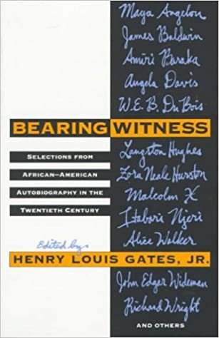 Bearing Witness: African-American Autobiography