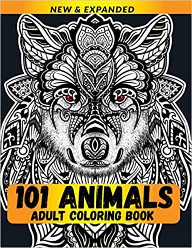 101 Animals Adult Coloring Book: Coloring Book for Adults Relaxation indir