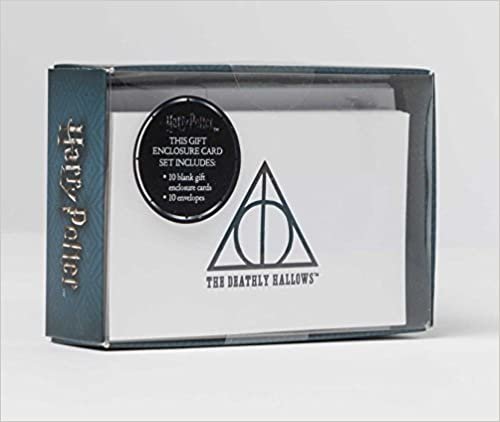 Harry Potter: Deathly Hallows Embossed Foil Note Cards