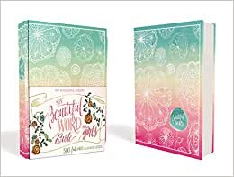 NIV, Beautiful Word Bible for Girls, Hardcover, Floral: 500 Full-Color Illustrated Verses
