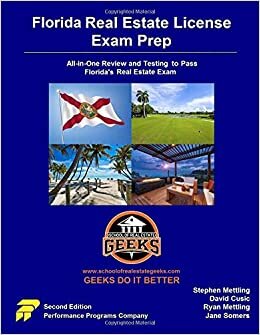 Florida Real Estate License Exam Prep - School of Real Estate Geeks Edition indir