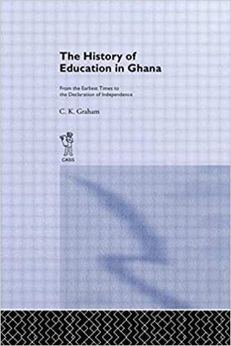 The History of Education in Ghana: From the Earliest Times to the Declaration of Independance: From the Earliest Times to the Declaration of ... Library of African Studies. General Studies,)