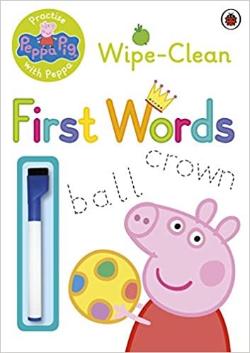 Peppa Pig: Practise with Peppa: Wipe-Clean First Words indir