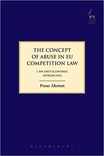 The Concept of Abuse in EU Competition Law: Law and Economic Approaches (Hart Studies in Competition Law)