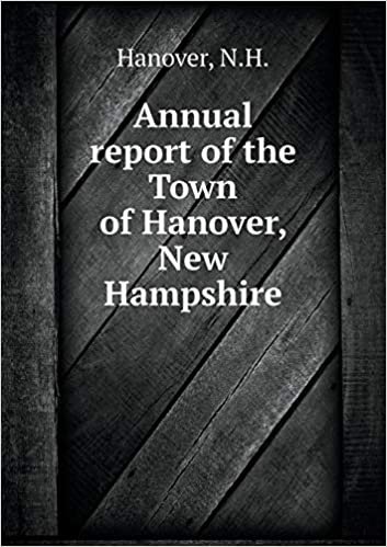Annual report of the Town of Hanover, New Hampshire