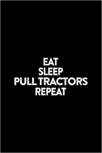 Visitor Register - Eat Sleep Pull Tractors Repeat Pretty: Visitor Register Book for Business, Visitor Book For Signing In and Out, 6” x 9” Large (Visitor's sign in record book Series),Business
