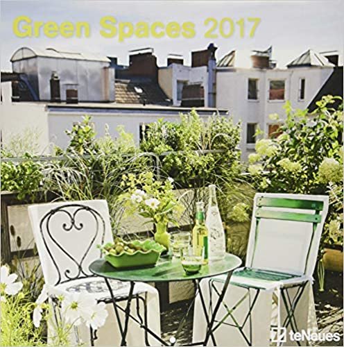2017 Green Spaces Calendar - teNeues Grid Calendar - 30 x 30 cm